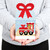 Big Dot of Happiness Christmas Train - Square Favor Gift Boxes - Holiday Party Bow Boxes - Set of 12