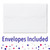 Big Dot of Happiness Red and Gold Friendsmas - Shaped Fill-in Invitations - Friends Christmas Party Invitation Cards with Envelopes - Set of 12