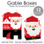 Big Dot of Happiness Very Merry Christmas - Treat Box Party Favors - Holiday Santa Claus Party Goodie Gable Boxes - Set of 12