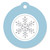 Big Dot of Happiness Winter Wonderland - Snowflake Holiday Party and Winter Wedding Favor Gift Tags (Set of 20)