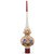 Nativity Scene for Kids on White Glass Christmas Tree Topper 11 Inches - BBB-301