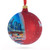 Brooklyn Bridge, New York Glass Ball Christmas Ornament 4 Inches - KK-0777-100