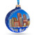 Boston, Massachusetts Glass Ball Christmas Ornament - KK-0856-80