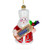 Russian Ded Moroz with Vodka Glass Christmas Ornament