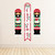 Big Dot of Happiness Christmas Nutcracker - Hanging Vertical Paper Door Banners - Holiday Party Wall Decoration Kit - Indoor Door Decor