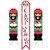 Big Dot of Happiness Christmas Nutcracker - Hanging Vertical Paper Door Banners - Holiday Party Wall Decoration Kit - Indoor Door Decor