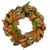 Fall Foliage and Pine Cones Autumn Harvest Wreath, 12-Inch, Unlit