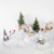 Set of 3 Skiing Gnomes Christmas Ornaments 4.5"