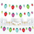 Big Dot of Happiness Christmas Light Bulbs - Holiday Party DIY Decorations - Clothespin Garland Banner - 44 Pc