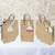 Big Dot of Happiness Santa's Special Delivery - Assorted Hanging From Santa Claus Christmas Favor Tags - Gift Tag Toppers - 12 Ct