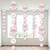 Big Dot of Happiness Pink Winter Wonderland - Holiday Snowflake Birthday Party & Baby Shower DIY Dangler Backdrop - Hanging Vertical Decor - 30 Pieces
