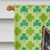 Norwich Terrier Lucky Shamrock St. Patrick's Day Flag Canvas House Size SC9734CHF
