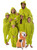 Dr. Seuss The Grinch Matching Family Costume Pajama Union Suit For Adults Kids Toddlers - 194173032156