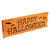 24" Wooden 'Happy Halloween' Wall Sign with Bats