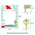 Big Dot of Happiness Fa La Llama - Christmas and Holiday Party Photo Booth Picture Frame and Props - Printed on Sturdy Material