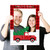 Big Dot of Happiness Merry Little Christmas Tree - Red Truck and Car Christmas Party Photo Booth Picture Frame and Props - Printed on Sturdy Material