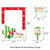 Big Dot of Happiness Merry Cactus - Christmas Cactus Party Photo Booth Picture Frame and Props - Printed on Sturdy Material