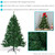 Sunnydaze Indoor Unlit Faux Tannenbaum Slim Holiday Evergreen Christmas Tree with Hinged Branches - 5' - Green