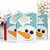 Big Dot of Happiness Let It Snow - Snowman - Holiday Favor Boxes Gift Bags - 12 Count