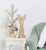 AuldHome Wooden Angel Christmas Statues; Primitive Farmhouse Holiday Decor Wood and Metal Praying Figurines