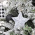 AuldHome Galvanized Star Ornaments (3-Pack, 7.5 Inch); Rustic Christmas Ornaments for Large Christmas Trees and Wreaths, Large 7.5 Inch Diameter