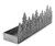 Christmas Tree Galvanized Tray, Farmhouse Decor Theme Metal Silhouette Tray, 16" x 4" x 6"