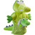 HABA Crocodile With Baby Hatchling - Hand Puppet and Finger Puppet 2 Pc Set