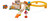 HABA Kullerbu at The Construction Site Play Track - 13 Piece Starter Set with 2 Vehicles and Ball Drop - Ages 2 and Up