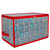 20.5" Transparent Zip Up Christmas Storage Box- Holds 112 Ornaments