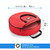 30" Red Tear Resistant Christmas Wreath Storage Bag