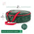 30" Green Water Resistant Artificial Christmas Wreath Storage Bag