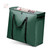 36" Green Rolling Christmas Accessory Bag with 2 Wheels