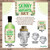 Skinny Margarita Set, Includes 25.3 fl. oz. Margarita Mix, 2 oz. Margarita Salt, 1 Cactus Cocktail Shaker, 2 Cactus Shot Glasses (Contains NO Alcohol)