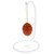 Clear Acrylic Plastic Ornament Stand 8.2 Inches