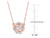 4/5 Carat (ctw) Morganite Swirl Pendant Necklace in 10K Rose Pink Gold and Chain