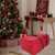 Quilted Red Christmas Holiday Storage Bag