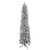 6' Flocked North River Pine Pencil Artificial Christmas Tree, Unlit