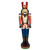 LED Lighted Jeweled Commercial Christmas Nutcracker - 6' - Red and Blue