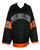 Eric Lindros Signed Custom Black Hockey Jersey HOF 16 Inscription JSA