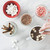Ghirardelli Merry Hot Cocoa Gift Set, Includes Double Chocolate Hot Cocoa Mix, Peppermint Candy Cane and Mini Marshmallows