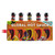 Hot Sauces To Go: Global Edition Gift Set, Flavors: My Outback is Burning, Rio de Janeiro, Mexican Style, Puerto Rican, and Cuban Dream Set of 5