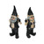 Gnoschitt & Gnofun The Gnaughty Biker Couple Garden Gnome Statues 12.5 Inches High Motorcycle Decor Unique Indoor Outdoor