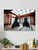 Kendo Training In Dojo Wrapped Canvas -Image by Shutterstock