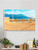 A Beach Volleyball Net Wrapped Canvas -Image by Shutterstock
