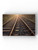 Train Tracks At Sunset Wrapped Canvas -Image by Shutterstock