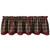 Park Designs Plaid Concord Lined Layered Valance 16x72