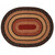 Park Designs Zig Zag Oval Braided Rug 32" x 42"