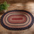 Park Designs Zig Zag Oval Braided Rug 32" x 42"