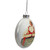 Set of 3 Glass Norman Rockwell Christmas Disc Ornament