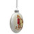 Set of 3 Norman Rockwell Glass Christmas Disc Ornament